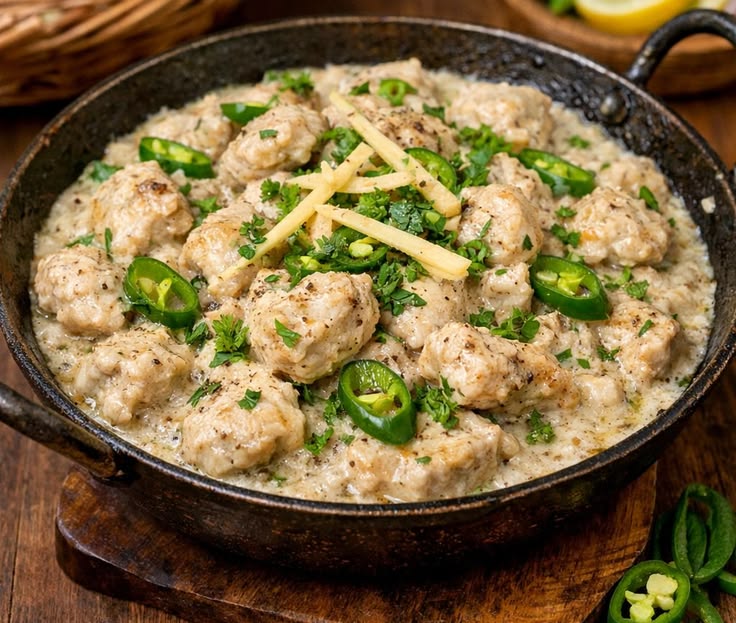 White Karahi Chicken